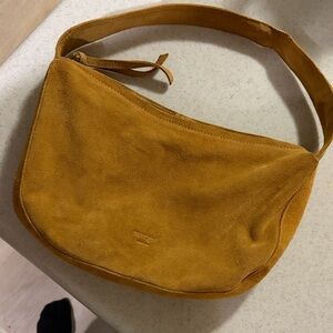 Margot New York suede shoulder bag